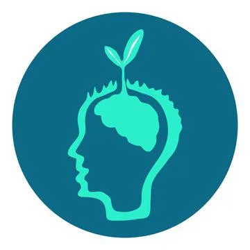 Green head Stock Illustration