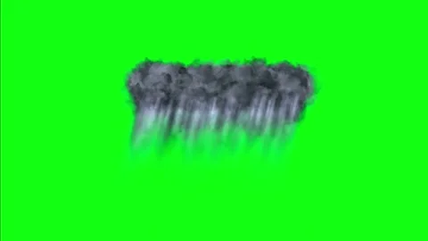 Green heart pattern appears on screen with red curtains Stock Footage 336591496