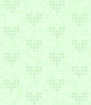 Green heart pattern. Seamless vector Stock Illustration