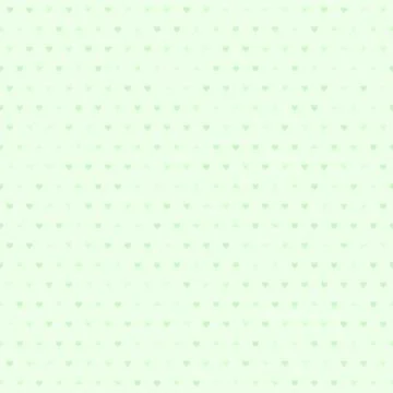 Green heart pattern. Seamless vector Stock Illustration