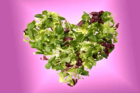 Green heart Stock Photos
