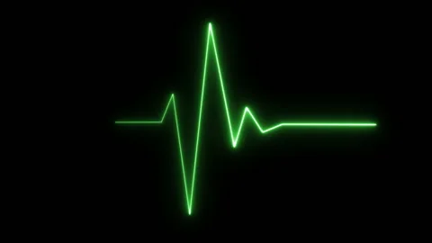 Green heart rate Vídeos de archivo 327025727