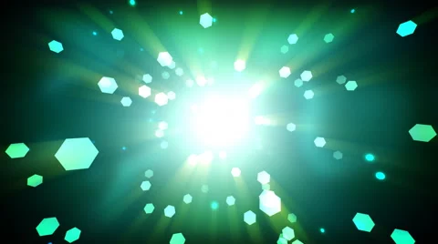 Green Heaven Particles Stock Footage 41056803