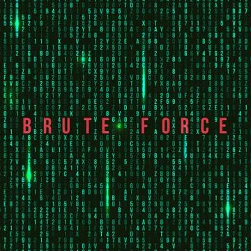 Green hexadecimal computer code. Abstract matrix background. Hacker attack. G Stock Illustration