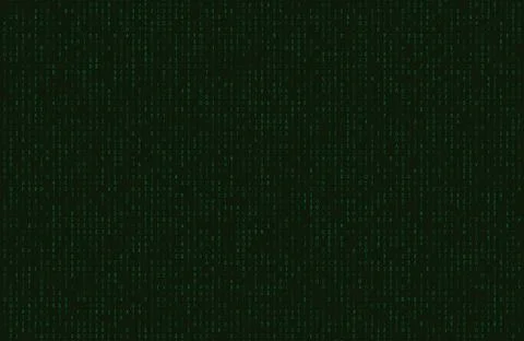 Green hexadecimal computer code. Abstract matrix background. Hacker attack. G Stock Illustration