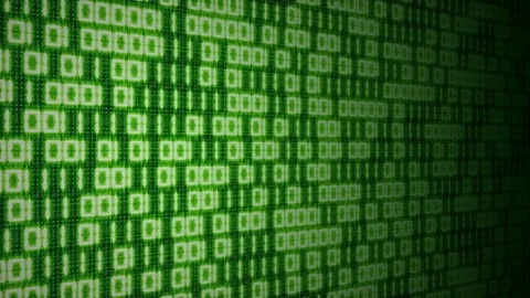 Green hexadecimal motion big data digital code pattern texture flow in mainframe Stock Footage 171763093