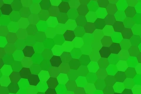 Green hexagon pattern abstract background for design イラスト素材