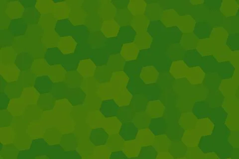 Green hexagon pattern background with geometric shapes 스톡 일러스트