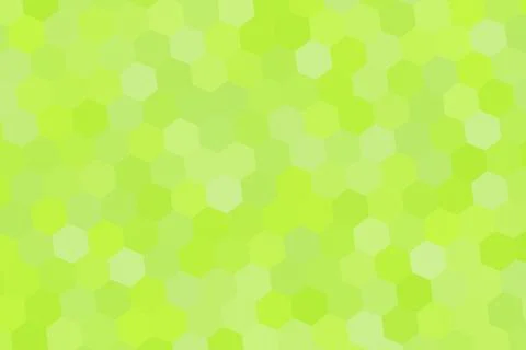 Green hexagon pattern with light and dark shades Stock Photos