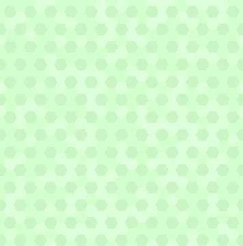 Green hexagon pattern. Seamless vector Stock Illustration
