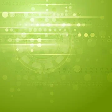 Green hi-tech vector background Green bright hi-tech vector background Cop... Stockfoto's