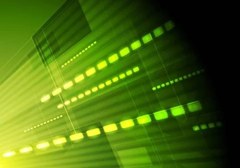 Green hi-tech vector motion background Green hi-tech motion background. Ve... 写真素材