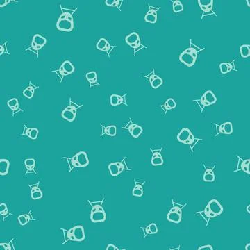 Green High-speed train icon isolated seamless pattern on green background Stock Illustration
