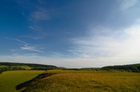 Green hill Stock Photos