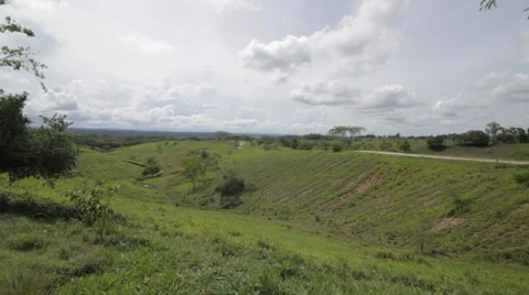 GREEN HILLS Stock Footage 28034723