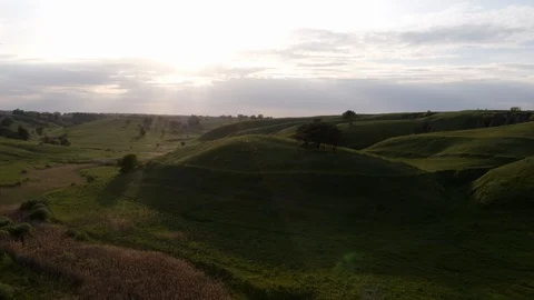 Green hills Stock Footage 99198055