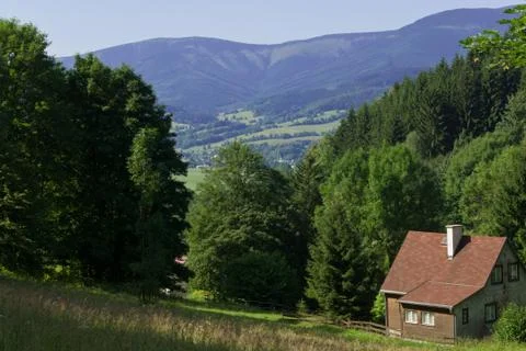 Green hills Stock Photos