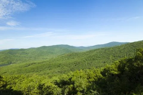 Green hills Stock Photos