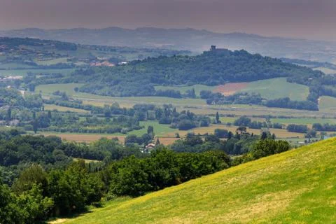 Green hills Stock Photos