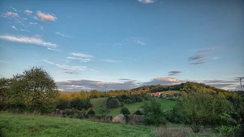 Green hills time lapse UHD footage. Beautiful landscape of Mountains. 스톡 동영상 80307614