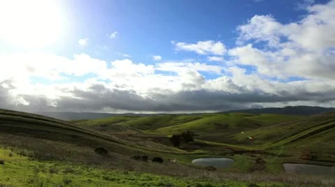 Green Hills Timelapse 1 Stock Footage 20614944