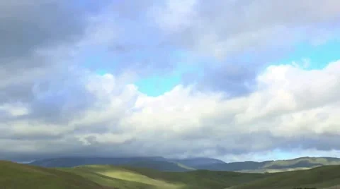 Green Hills Timelapse 3 Stock Footage 20614937