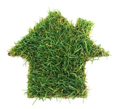 Green Home Stock Photos