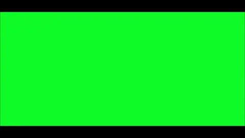 Green horizontal bar expands vertically covering the black background Video stock 331768037