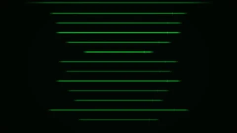 Green Horizontal Light Lines Seamless Loop Stock Footage 340549038