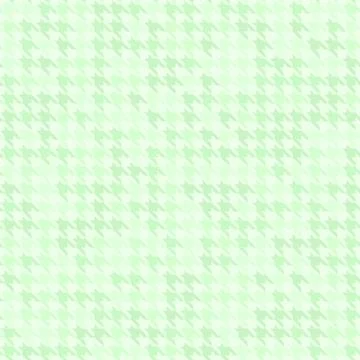 Green houndstooth pattern. Seamless vector Stock Illustration