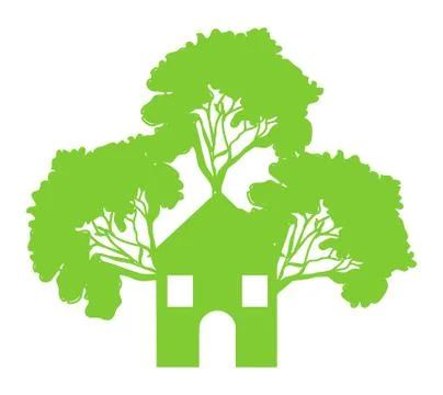 Green house Stock Illustration