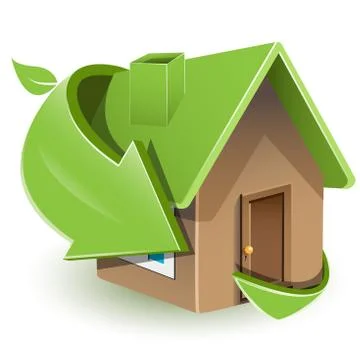 Green house Stock Illustration