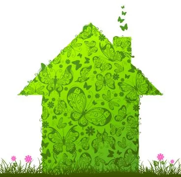Green house. Stock Illustration