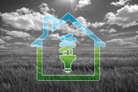 Green house Stock Illustration