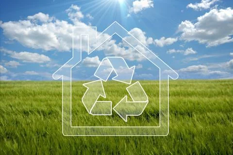 Green house Stock Illustration