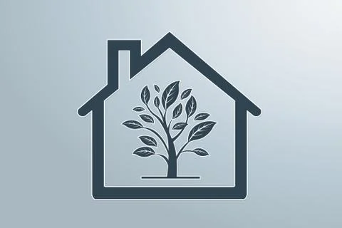 Green house Stock Illustration