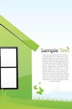 Green house Stock Illustration