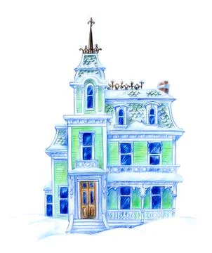 Green house. Stock Illustration