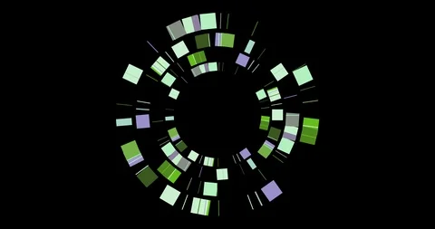 Green HUD Wheel Stock Footage 113269589