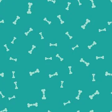 Green Human broken bone icon isolated seamless pattern on green background Stockillustratie