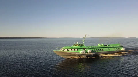Green hydrofoil Vidéo 156710324