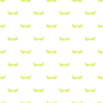 Green hydrogel eye patches patterned design Stock Illustration