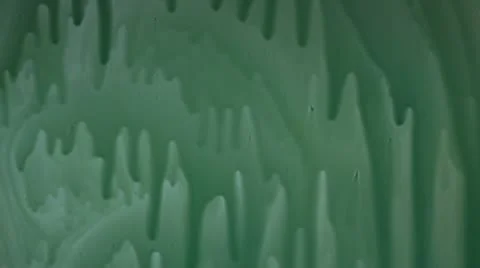 Green ice cave Stock Footage