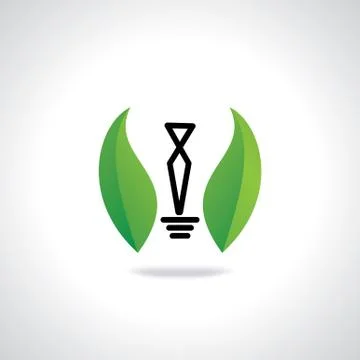 Green idea Stock Illustration