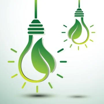 Green idea Stock Illustration