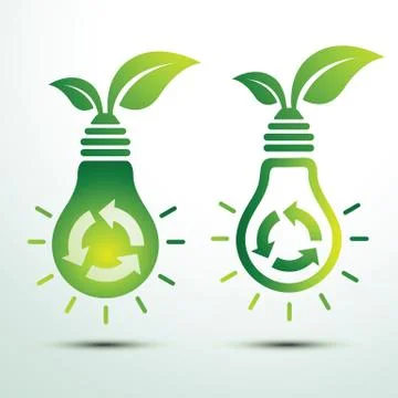 Green idea Stock Illustration