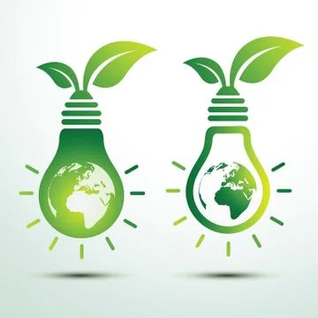 Green idea Stock Illustration