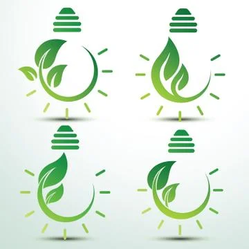 Green idea Stock Illustration