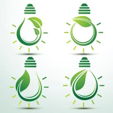Green idea Stock Illustration