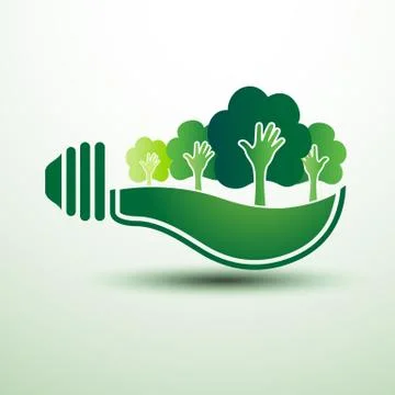 Green idea Stock Illustration